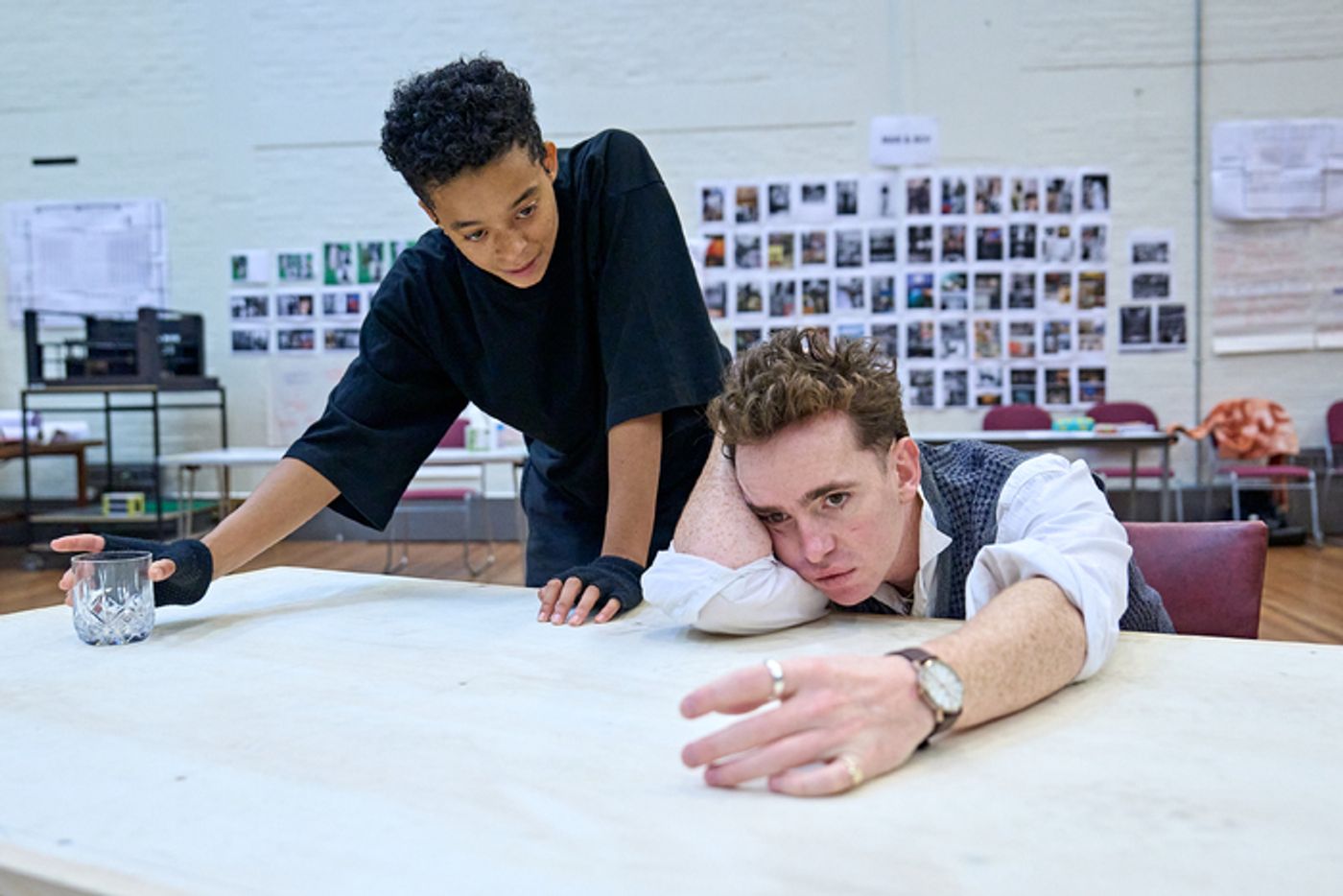 Photos: MAN AND BOY Rehearsals at The National Theatre  Image