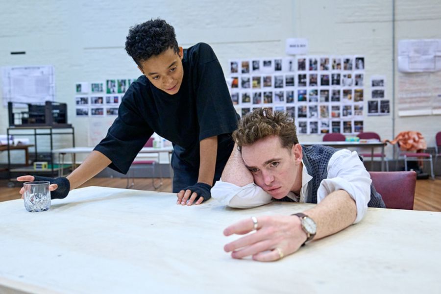 Photos: MAN AND BOY Rehearsals at The National Theatre Image