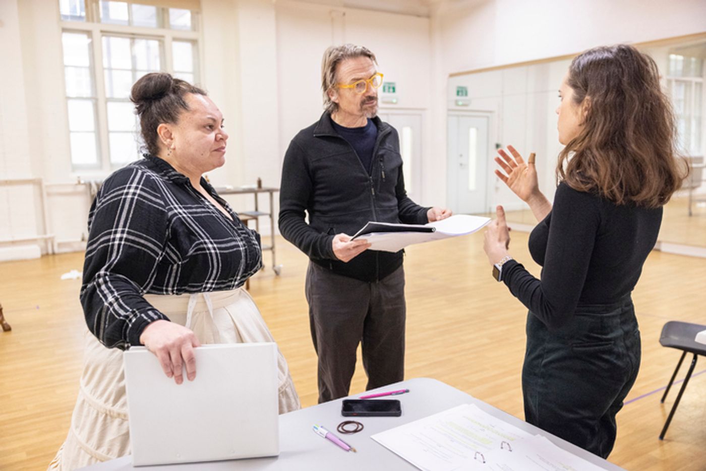 Photos: Keala Settle and More in Rehearsal For MRS. PRESIDENT at Charing Cross Theatre  Image