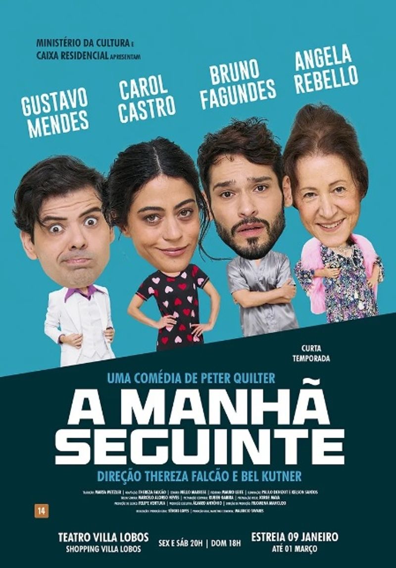 THE MORNING AFTER (A Manhã Seguinte): International Comedy Hit Opens Brazilian Run in São Paulo Image