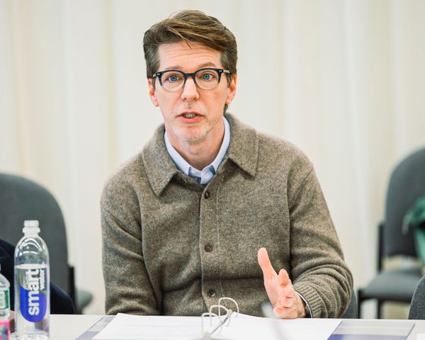 Sean Hayes in Rehearsals for The Unknown  Photo