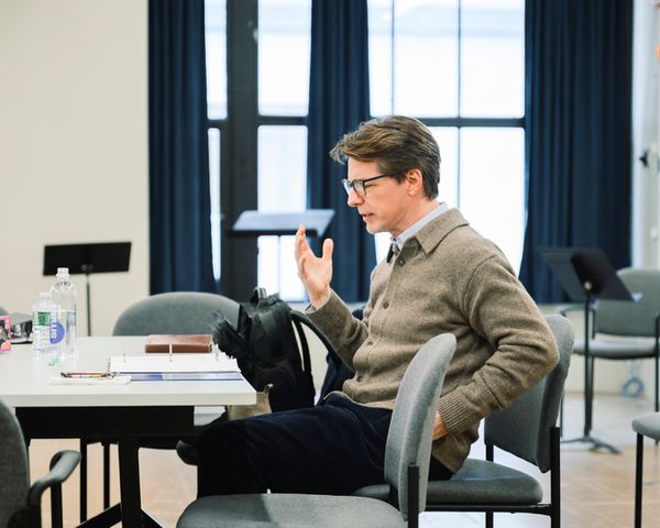 Sean Hayes in Rehearsals for The Unknown  Photo