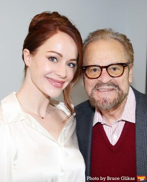 Whitney Leavitt and Producer Barry Weissler  Photo