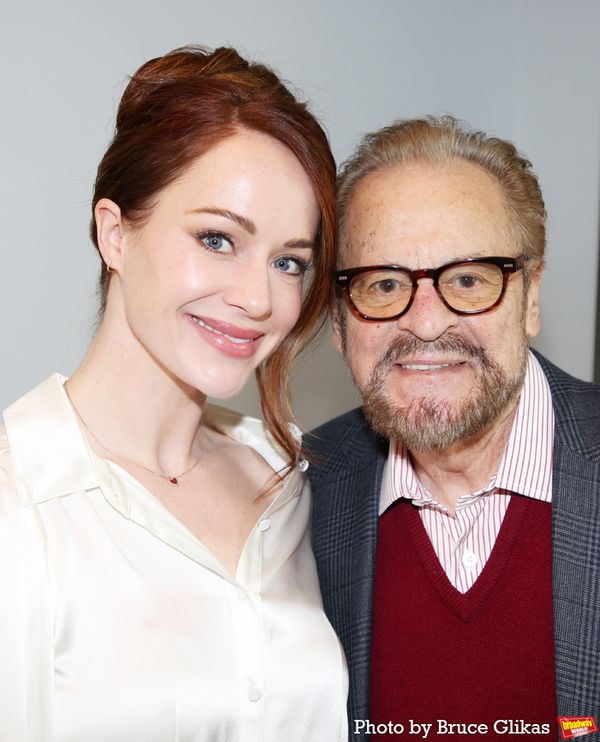 Whitney Leavitt and Producer Barry Weissler  Photo