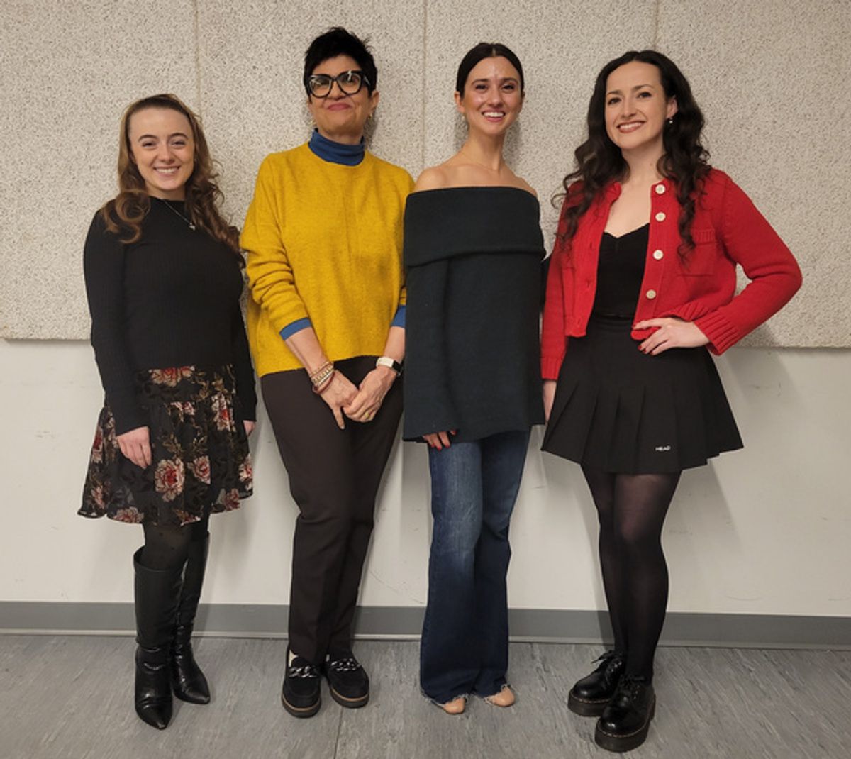 Heather Olsen, , Evangelina Kingsley, Connie Castanzo, Madelyn Monaghan at 