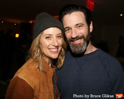 Caissie Levy and Colin Donnell  Photo