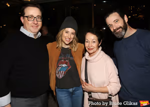 Concord Theatricals Record Producer Sean Patrick Flahaven, Caissie Levy, Lynn Ahrens and Colin Donnell @ BroadwayWorld Concord Theatricals Record Producer Sean Patrick Flahaven, Caissie Levy, Lynn Ahrens Photo