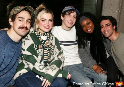 Billy Cohen, Anna Grace Barlow, Ben Levi Ross, Nichelle Nichols and Rodd Cyrus  Photo