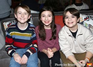 Nick Barrington, Ellie May Sennett and Jackson Parker Gill  Photo