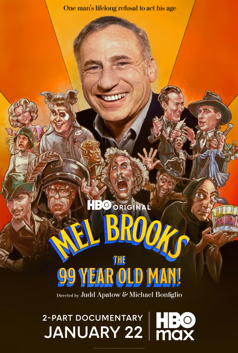 Video: Watch the Trailer for New HBO Two-Part Mel Brooks Documentary Image