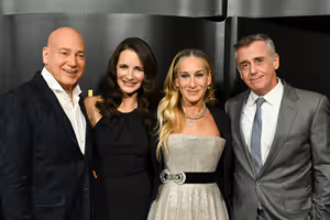 Evan Handler, Kristin Davis, Sarah Jessica Parker and David Eigenberg  Photo
