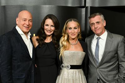 Evan Handler, Kristin Davis, Sarah Jessica Parker and David Eigenberg  Photo