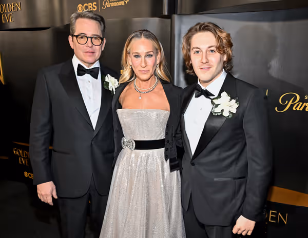 Matthew Broderick, Sarah Jessica Parker and James Wilkie Broderick  Photo