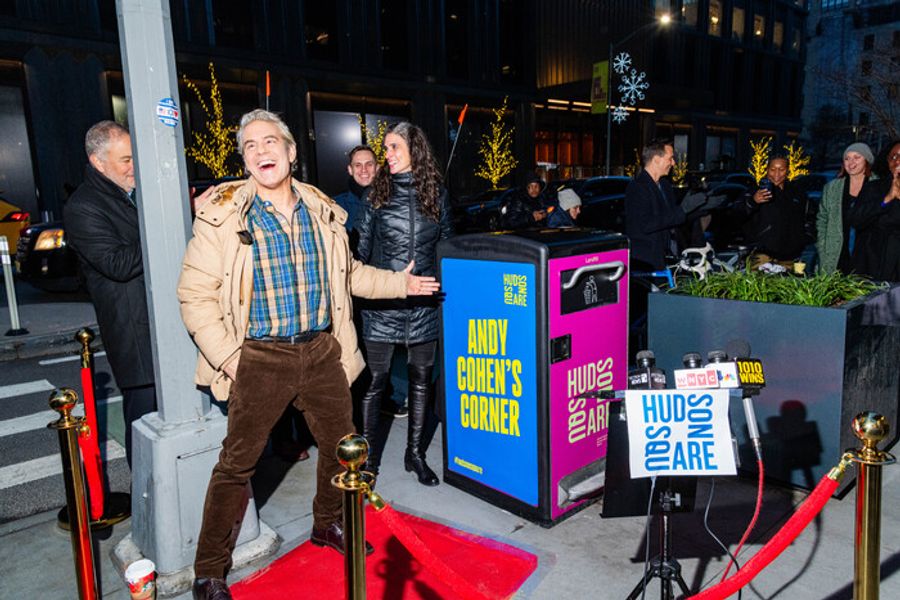 Photos: Andy Cohen Honored with ‘Andy Cohen’s Corner’ Dedication in Hudson Square Image
