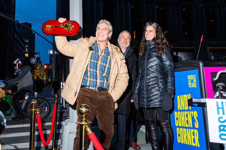 Photos: Andy Cohen Honored with ‘Andy Cohen’s Corner’ Dedication in Hudson Square Image