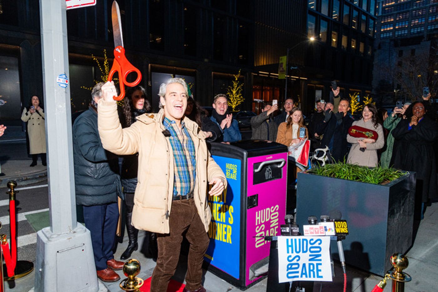 Photos: Andy Cohen Honored with ‘Andy Cohen’s Corner’ Dedication in Hudson Square  Image