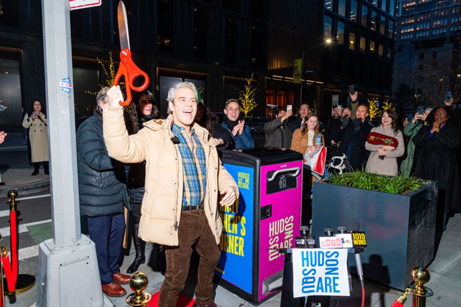 Photos: Andy Cohen Honored with ‘Andy Cohen’s Corner’ Dedication in Hudson Square Image