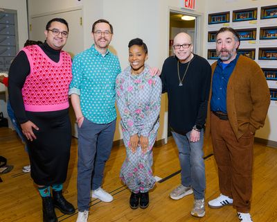 George Strus, Danny Mefford, Amber Ruffin, David A. Schmoll, Kevin Scrietta Photo