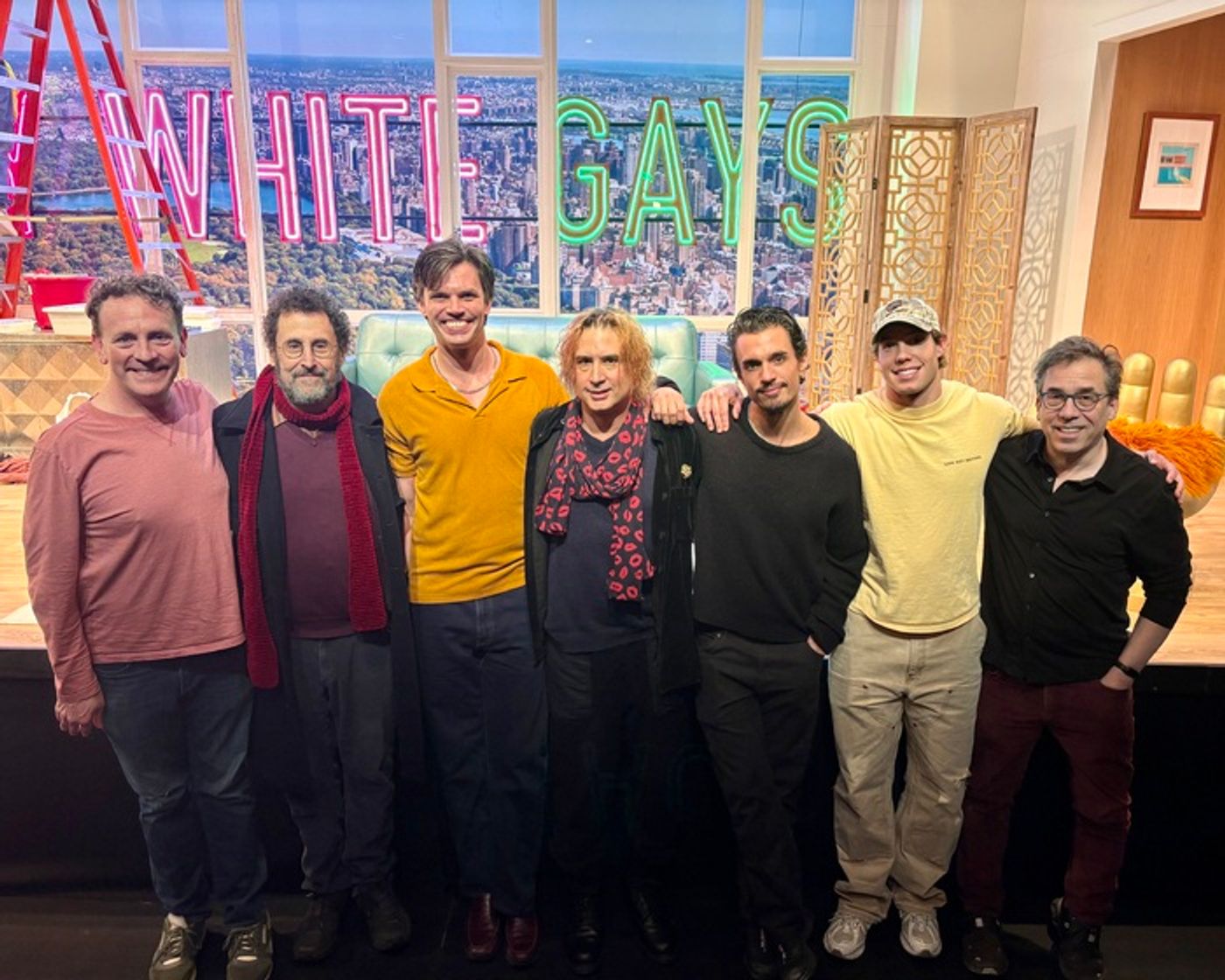 Photos: Tony Kushner Visits MESSY WHITE GAYS Off-Broadway  Image
