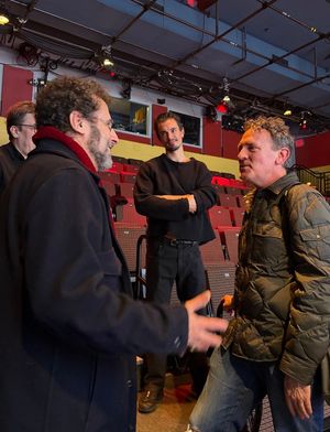 Tony Kushner visits Messy White Gays Photo