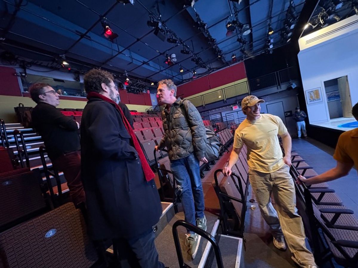 Tony Kushner visits Messy White Gays at 