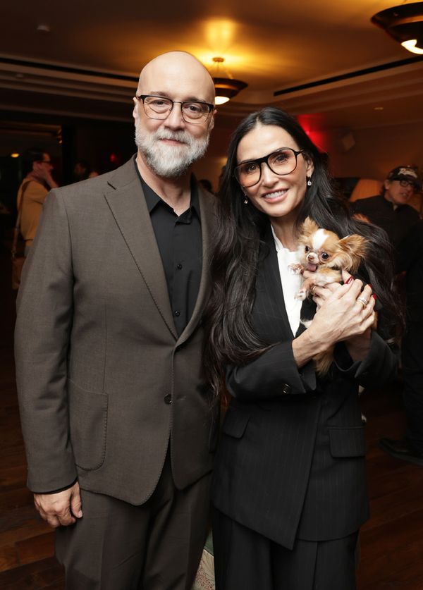 Craig Brewer and Demi Moore  Photo
