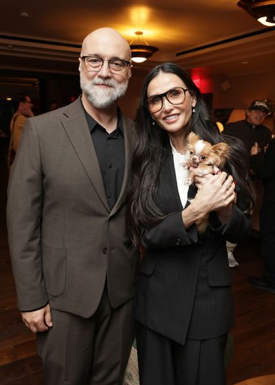 Craig Brewer and Demi Moore  Photo