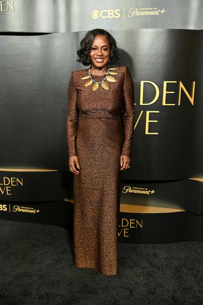 Viola Davis at Golden Eve: The Golden Globes Honor Helen Mirren & Sarah Jessica Parke Photo