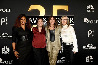 Pearlena Igbokwe, Lisa Katz, Mariska Hargitay, Erin Underhill Photo