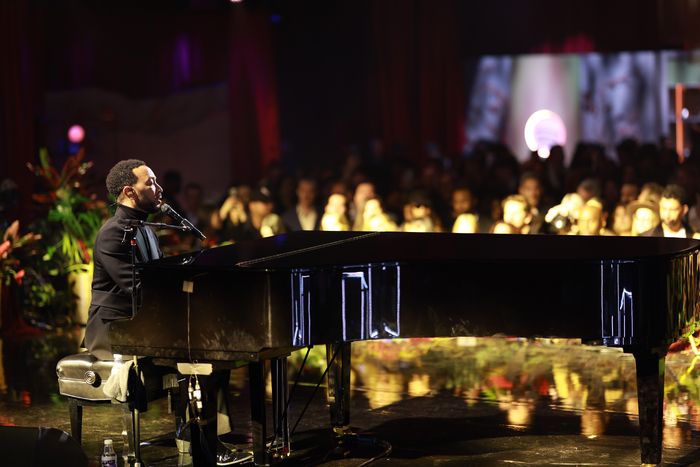 Photos: Inside the Golden Globes Nominees Night with John Legend, Odessa A'zion, & More — photo 1 of 40
