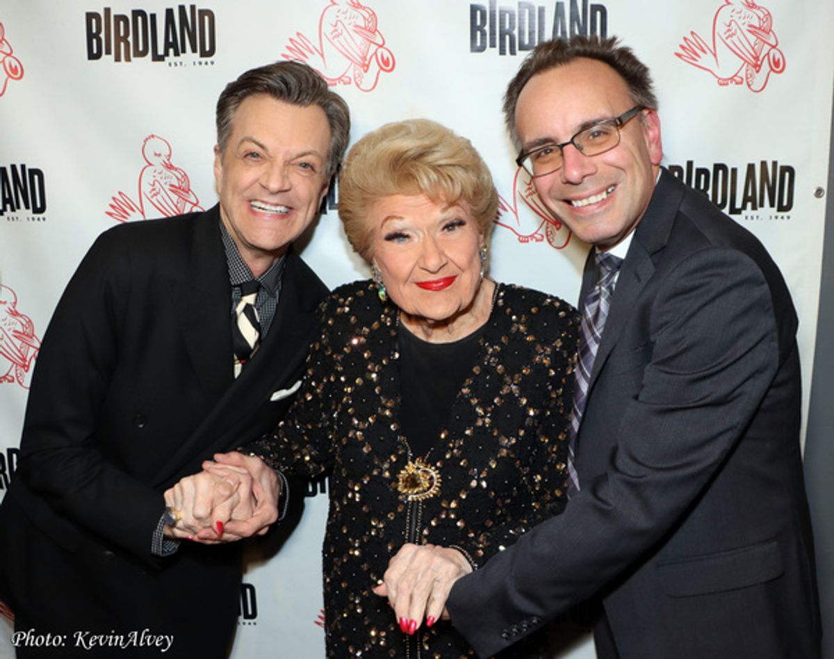 Jim Caruso, Marilyn Maye, Tedd Firth at 