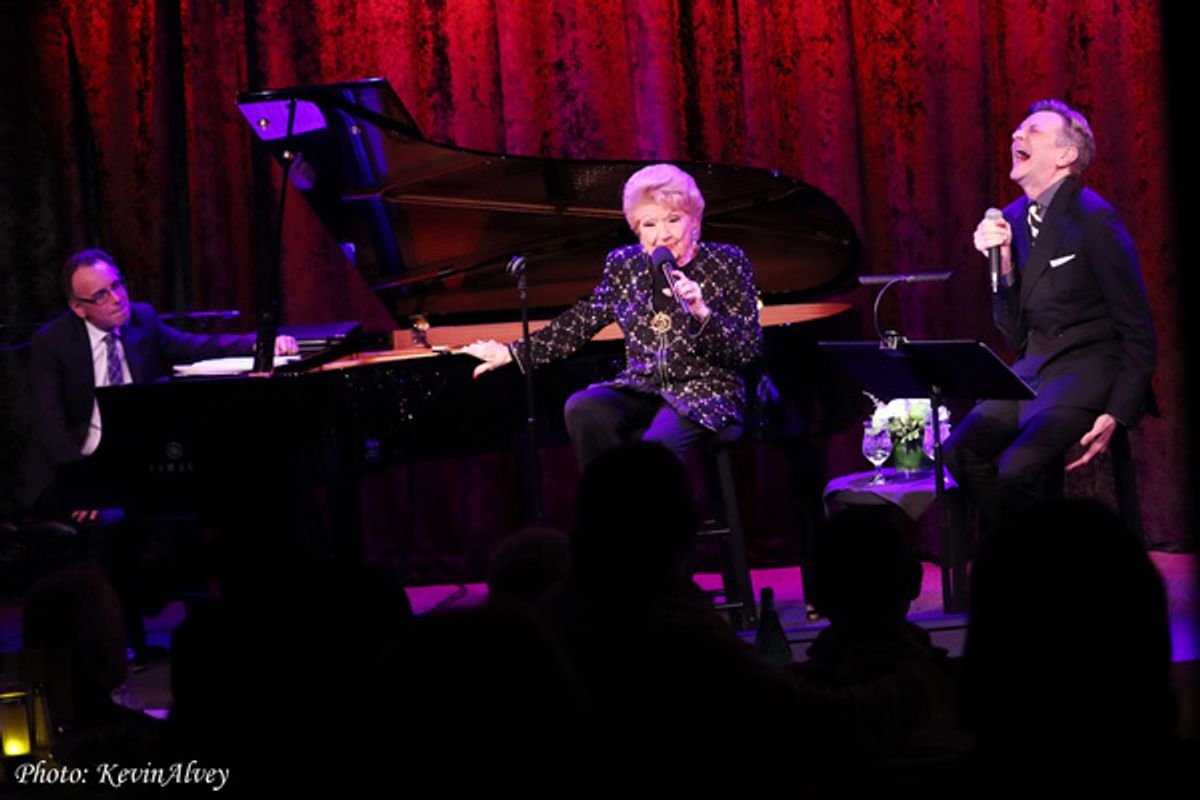 Tedd Firth, Marilyn Maye, Jim Caruso at 