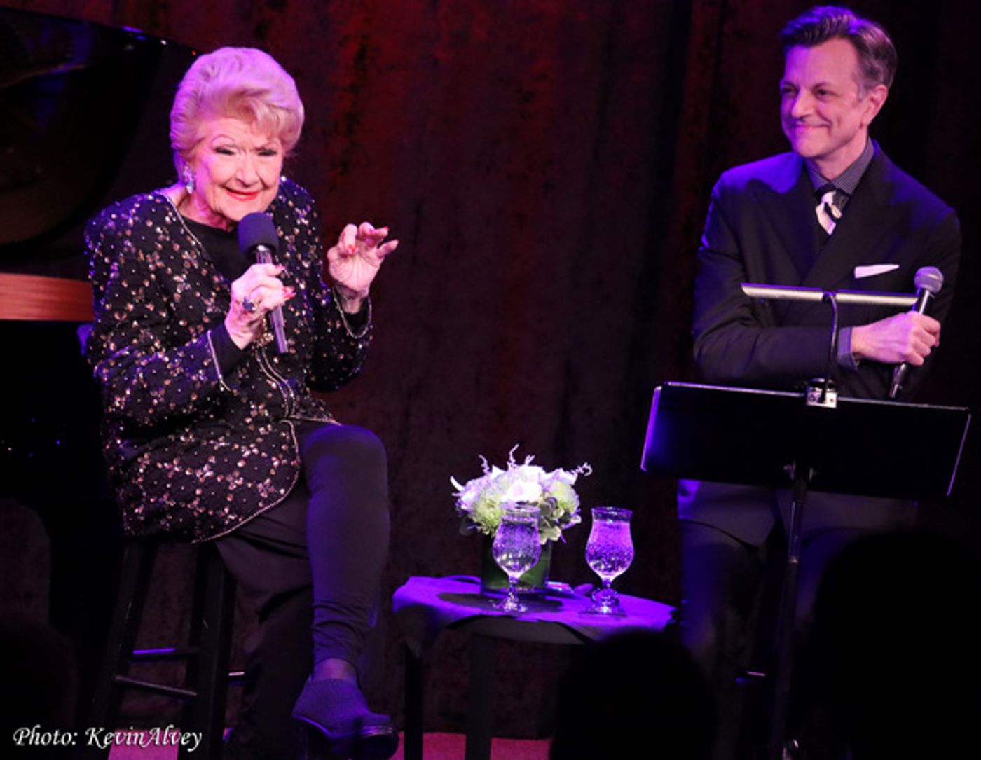 Photos: In-Depth Conversation With Marilyn Maye And Jim Caruso At Birdland  Image
