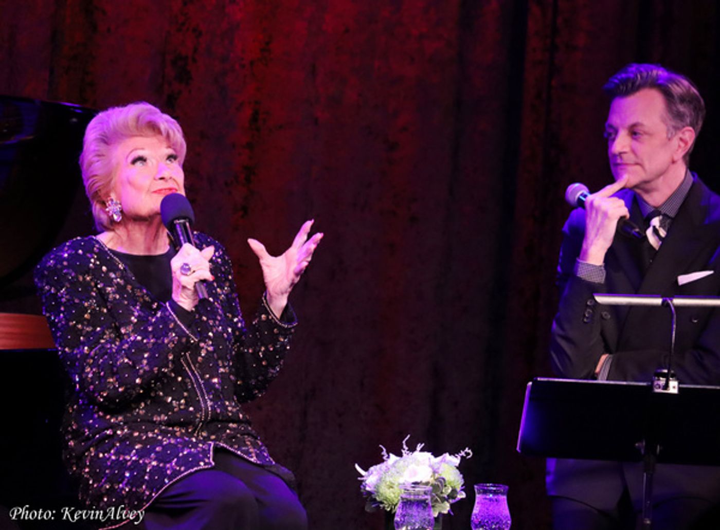 Photos: In-Depth Conversation With Marilyn Maye And Jim Caruso At Birdland  Image