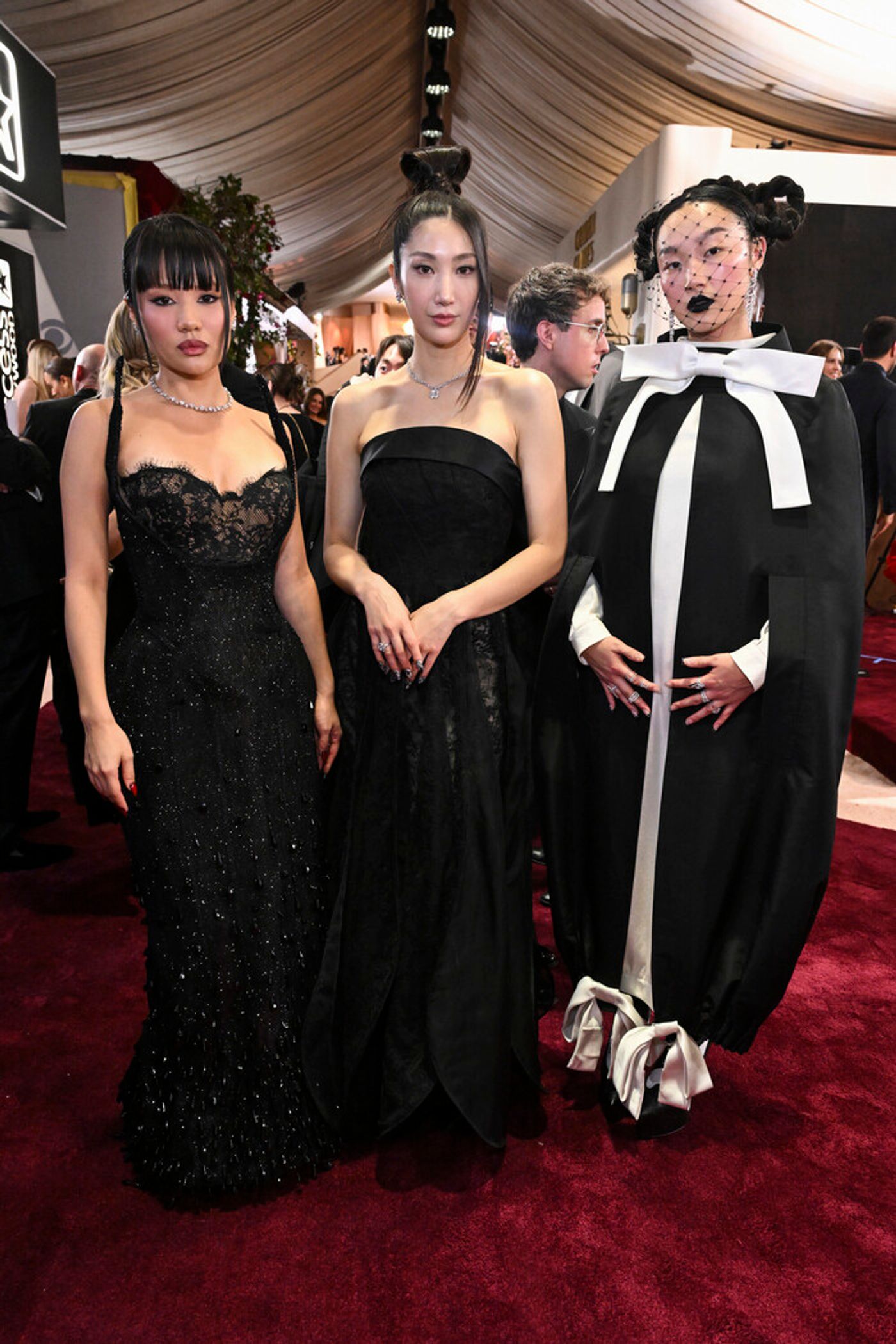 Photos: Rose Byrne, Ethan Hawke, & More on the 2026 Golden Globes Red Carpet  Image