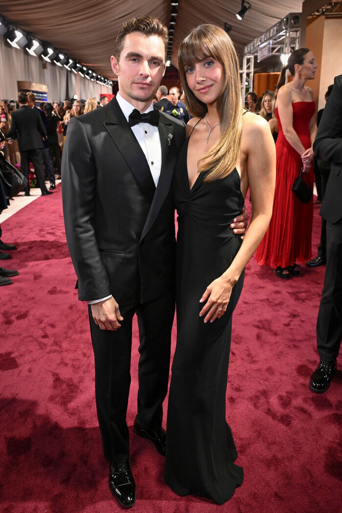 Dave Franco and Alison Brie arrive at the 83RD ANNUAL GOLDEN GLOBES�®, airing live from the Beverly Hilton in Beverly Hills, California on Sunday, January 11, 2026 at 8 PM ET/5 PM PT, on CBS and streaming on Paramount+. Photo: Phil McCarten/CBS ©2026 CBS Broadcasting, Inc. All Rights Reserved. at 