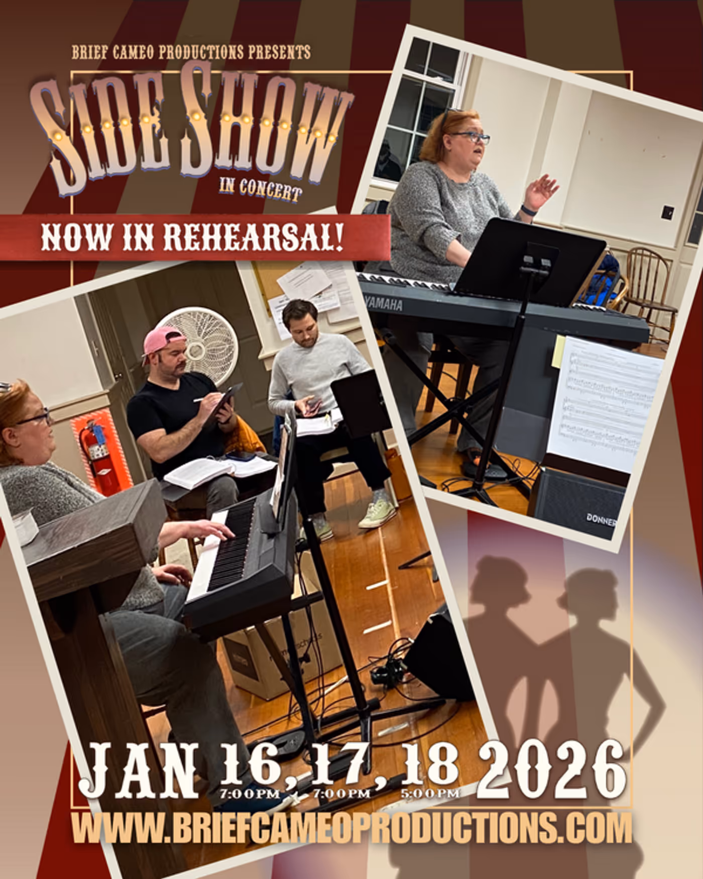 Photos: Rehearsals Kick Off for SIDE SHOW: IN CONCERT in Centerbrook Photos: Rehearsals Kick Off for SIDE SHOW: IN CONCERT in Centerbrook Image