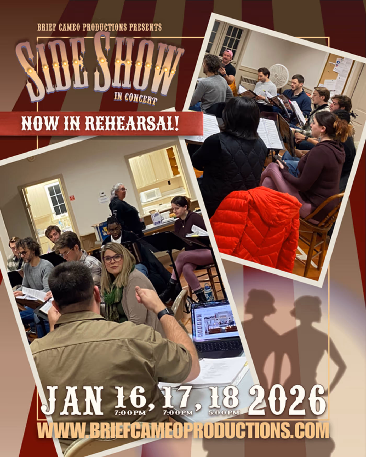 Photos: Rehearsals Kick Off for SIDE SHOW: IN CONCERT in Centerbrook Photos: Rehearsals Kick Off for SIDE SHOW: IN CONCERT in Centerbrook Image