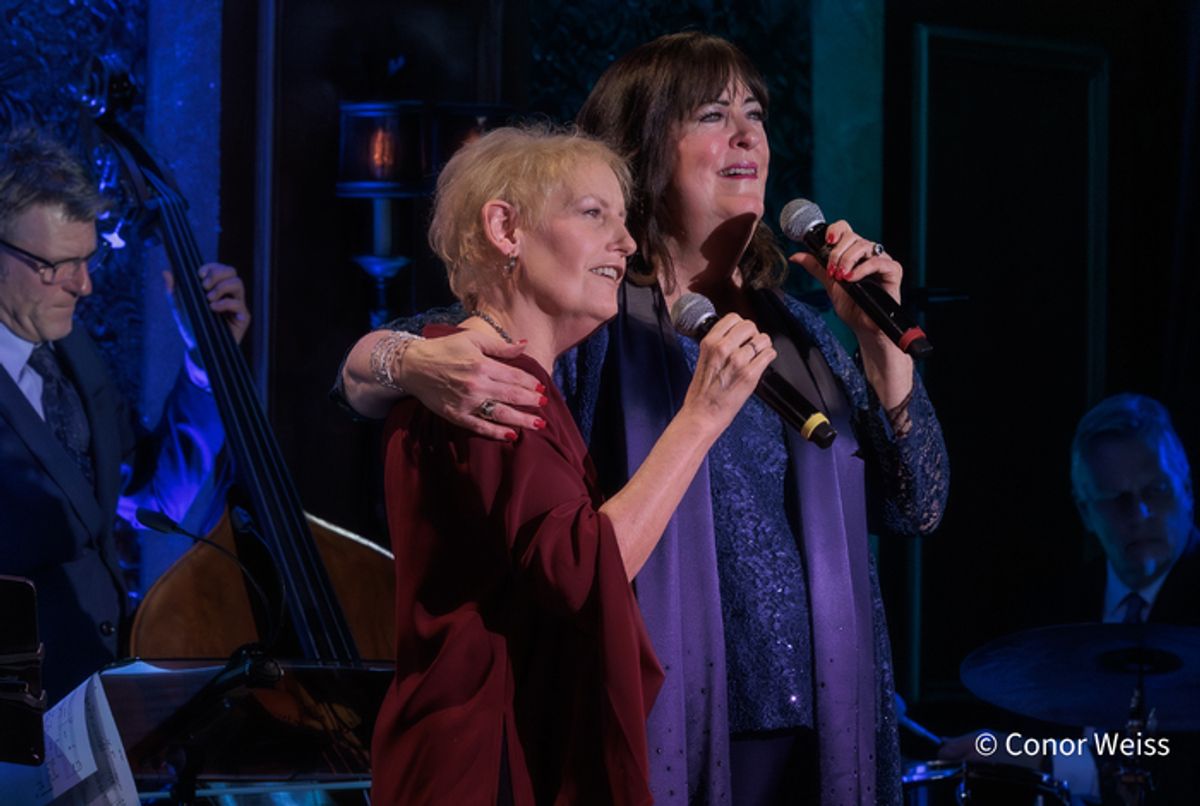 Liz and Ann Hampton Callaway. Photo credit: Conor Weiss at 