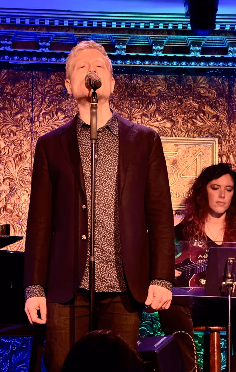 Review: Adam Pascal & Anthony Rapp Celebrate Friendship and Legacy at 54 Below Image