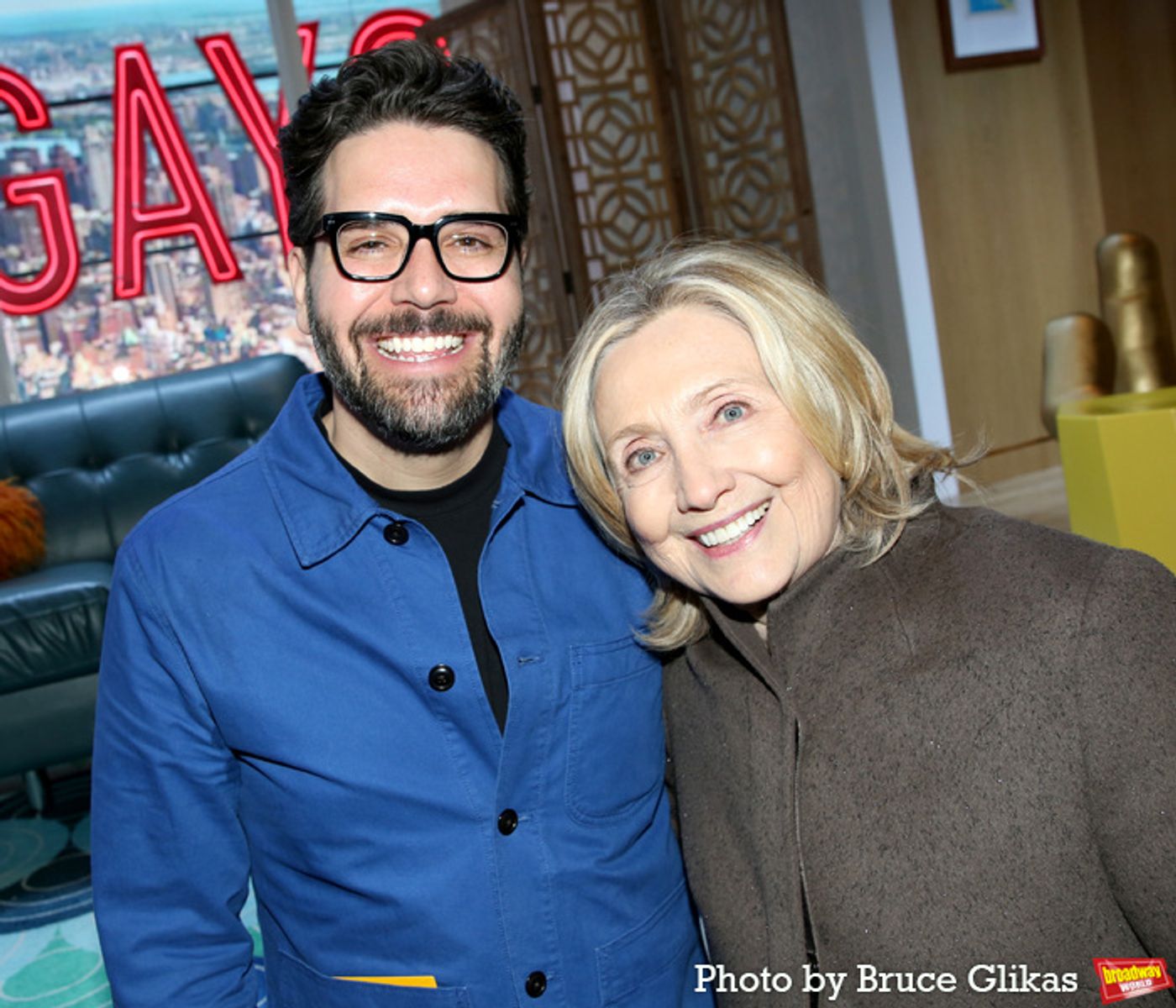 Photos: Hillary Clinton and More at MESSY WHITE GAYS Closing Night  Image