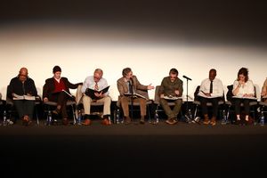 LOS ANGELES, CALIFORNIA - JAN 09: __ seen at The Stella Adler Academy Of Acting - Los Photo