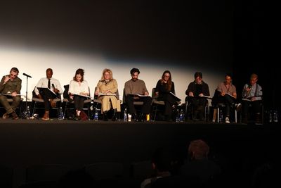 LOS ANGELES, CALIFORNIA - JAN 09: __ seen at The Stella Adler Academy Of Acting - Los Photo
