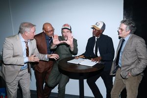 Spencer Garrett, Laurence Fishburne, Ethan Hawke, Don Cheadle and Mark Ruffalo Photo