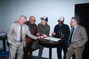 Spencer Garrett, Laurence Fishburne, Ethan Hawke, Don Cheadle and Mark Ruffalo Photo