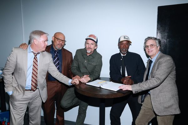 Spencer Garrett, Laurence Fishburne, Ethan Hawke, Don Cheadle and Mark Ruffalo Photo