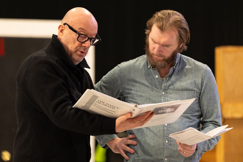 Photos: THE DANCE OF DEATH In Rehearsal at Steppenwolf Theatre — photo 4 of 17