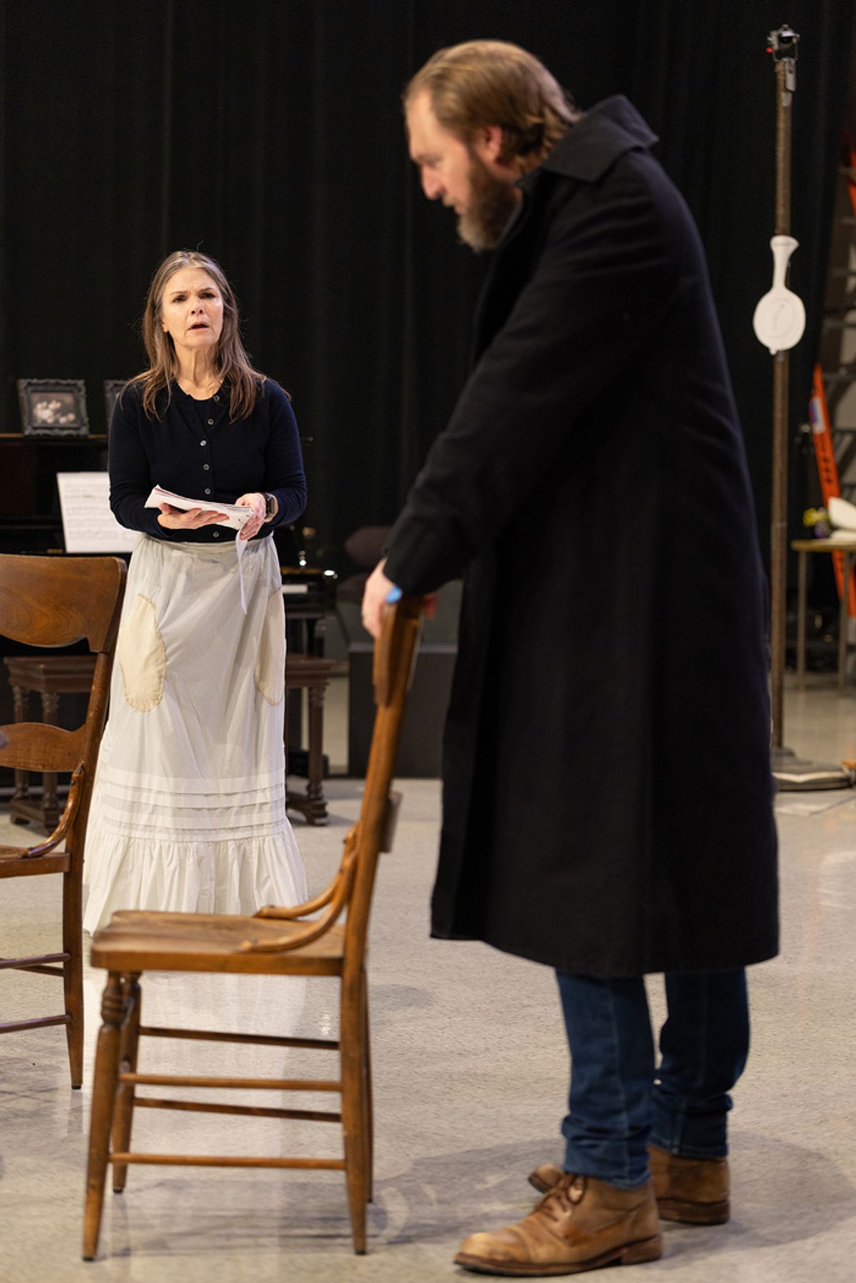 Kathryn Erbe and Cliff Chamberlain  at 