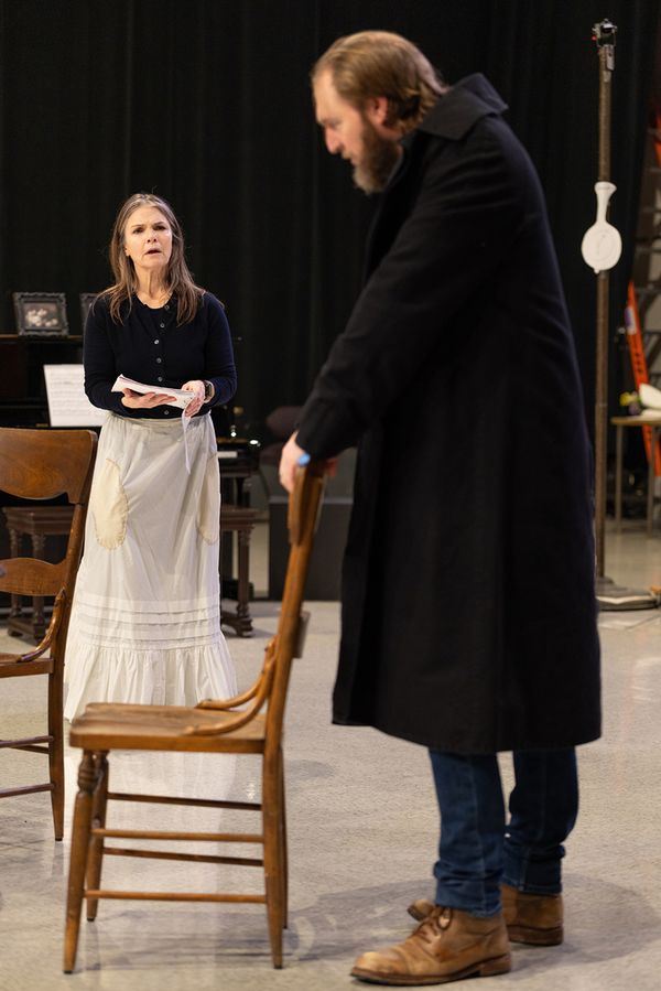 Kathryn Erbe and Cliff Chamberlain  Photo