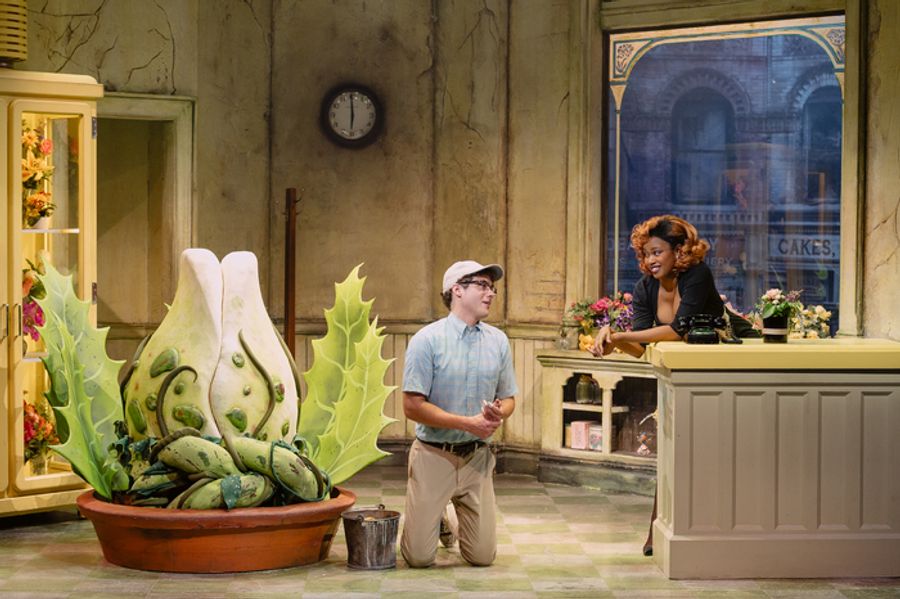 Photos: Joshua Bassett and Joy Woods in LITTLE SHOP OF HORRORS  Image